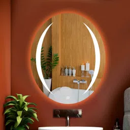 krelix LED Wall Mirror Decorative Interior Decor Mirror for Bathroom Size 18x24 Inch Bathroom Mirror-picture-31