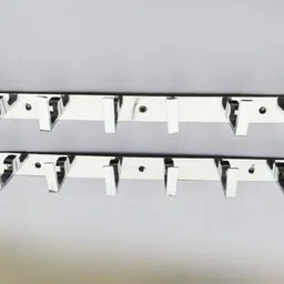 smw Pack of 2 Stainless Steel SC-Premium Dual Edge -6. PIN Cloth Hanger Door Hanger-picture-33