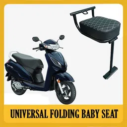 dazzride DZRD-XK Universal Folding Baby Seat Compatible for Activa 6G Single Bike Seat Cover For Hero, Honda, TVS, Suzuki Access, Access 125, Activa, Activa 3G, Activa 4G, Activa 5G, Activa 6G, Activa i, Jupiter-picture-18