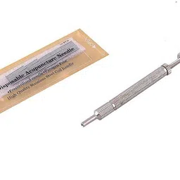 AHCS Acupuncture Needle Set of 50Pc With Needle Injector 1Pc Massager-image-13