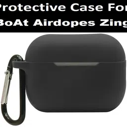 Colorcase Silicone Latch Earbuds Case For Airdopes Zing Cover-picture-30