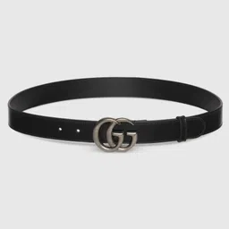 vinylzone Men & Women Casual, Evening, Party Black Artificial Leather, Synthetic Belt image 2