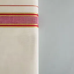 Vairavaa Tex VT 4197 Cream Dhoti For Men Solid Men Dhoti image 3