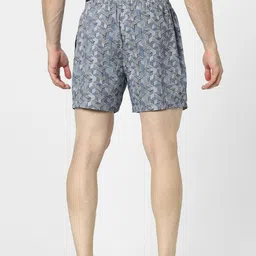 Jack & Jones Men Blue Printed Boxers image 3