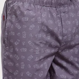 Zoiro Men Printed Pure Cotton Boxers image 5