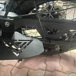 sgtb Pillion Wide Step Footrest Himalayan 411cc Left Side Laser Cut Plate Foot Pedal Flush-picture-26
