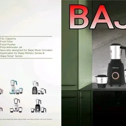 bajaj JUICER JAR & Fruit Filter Jar ! All [2 Lock] Sumeet [ Prime ] Mixer Juicer Jar image 4
