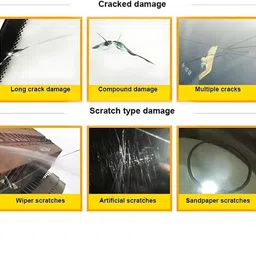 glimpsex glim_Fancy products Windshield Repair Kit – DIY Glass Crack & Chip Fix Tool Windshield Repair Kit image 2