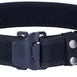 kumar's trend Men & Women Black Nylon Belt-picture-27