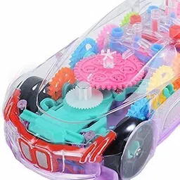 bbg 3D Concept Gear Car Toy, Transparent Car, With 360 Degree Rotation-KK99_(PO2) image 5