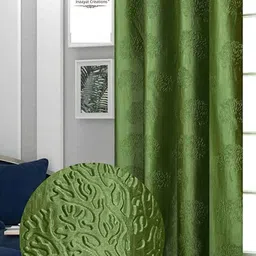 radrugs 210 cm (7 ft) Door Polycotton Room Darkening Curtain Single Curtain-picture-16