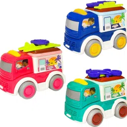 funblast 3 Pcs Pull Back Mini Car Toys, Summer Vacations Cartoon Car for 3+ Year old Kids-picture-13