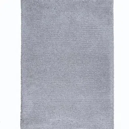 Grey Polyester Shaggy 5' x 3' Hand tufted Carpet By Kaleen India image 2