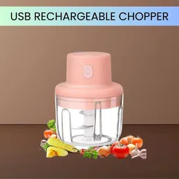 totthar Electric Rechargeable Chopper for Kitchen TTCH75 Electric Vegetable & Fruit Chopper-picture-11