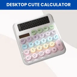 frony Desktop Calculator, 12-Digit Large LCD and Large Buttons for Office, Homes C327 Basic Calculator-picture-48