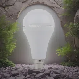 guggu Inverter bulb 9W LED with 1200mAh battery 4 hrs emergency light backup bulbrN25 4 hrs Bulb Emergency Light-picture-21