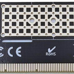 eira PCIe x16 to M.2 M-Key NVMe Card ER4044 Network Interface Card image 2