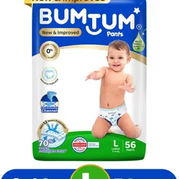 bumtum Baby Diaper Pants with Leakage Protection -9 to 14 Kg - L-picture-11