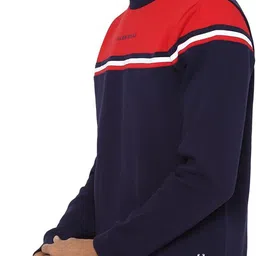 allen solly Men Full Sleeve Color Block Sweatshirt image 2