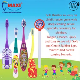 maxi Plastic Tongue Cleaner image 2