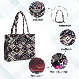 empire Women Blue Tote image 5