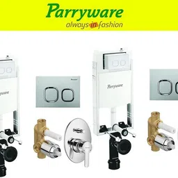 parryware Half Frame Concealed Cistern, with divater body upper cleart set of 2 pic 184 Dual Flush Tank-picture-18