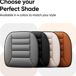 frido Slim Seat Cushion for Office Chair, Car & Wheelchair, For Long Sitting, Tan Supporter image 4