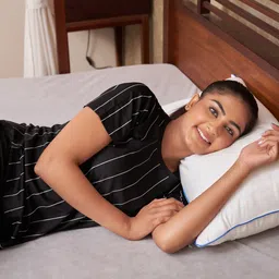 picknbuy Polyester Fibre Sleeping Pillow Pack of 2 Solid Comfort Series image 4