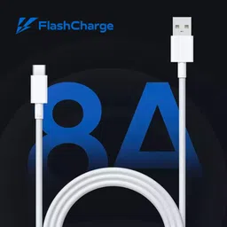 Safa USB Type C Cable 8 A 1.01 m 80W Super Fast Charging Cable For FlashCharge, SuperVooc, Vooc, Dart, Dash, Warp, Turbo, image 2