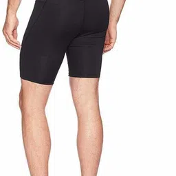 arun Solid Men Black Tights image 2