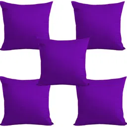 angel mommy Microfibre Solid Cushion Pack of 5-picture-11