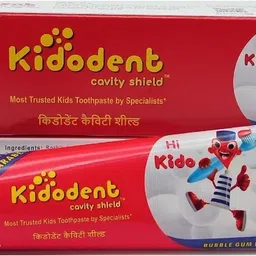 kidodent Cavity Shield - Kids Toothpaste - Free From SLS & PARAEBN Toothpaste image 2