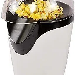 blapoxe Mini Electric 1200W Popcorn Maker Hot Air Popcorn Making Machine Oil-Free Snacks Maker Mini Electric Popcorn Maker Home Round Hot Air Popcorn Making Machine 60 g Popcorn Maker image 3