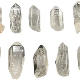 cfc Natural Clear Quartz Crystal With Amethyst Stone - Original for Anxiety, Stress, Regular Asymmetrical Quartz Stone image 4