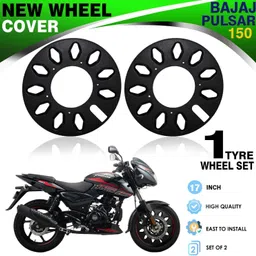 asryd 17inch 2pc ABS Plastic PRO Disc Bike Wheel Cover New Shape For Bajaj Pulsar Bike Fairing Kit-picture-17