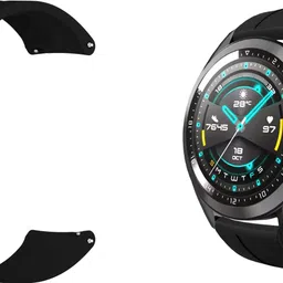 ACM Pack of 2 Watch Strap Metal & Silicone for Max Pro Knight Plus Smartwatch 3243323 mm Metal Watch Strap image 2