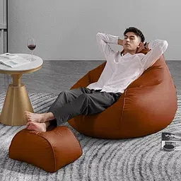 giglick 4XL Tear Drop Bean Bag Cover (Without Beans) image 3