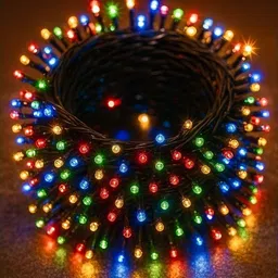 nkxik 35 LEDs 10 m Multicolor Steady Strip Rice Lights-picture-32