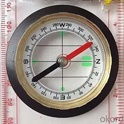 baoer Map Ruler Mirror Scale Navigation Compass Scouts Survival Outdoor Camping Kits Compass image 4