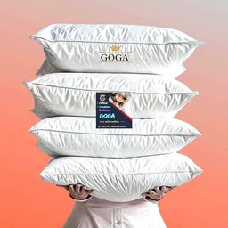 goga Cotton Sleeping Pillow Pack of 4 Solid LUXURY-picture-27