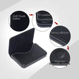 relish Black Watch, Perfume, Wallet and Cardholder Combo for Men Diwali Gift for Boys Silicone Gift Box image 4