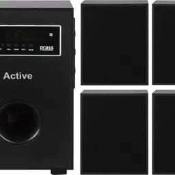 prass ACTIVE WOODEN 4.1 BLK 65 W Bluetooth Home Theatre-picture-18