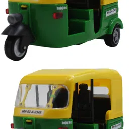 neoinsta shopping Medium size pull back auto rickshaw toy with rubber tires-picture-23