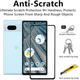 Gorilla Cases Edge To Edge Tempered Glass for Google Pixel 7A image 3
