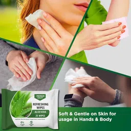 shakalyaveda Oil Control Face Wipes | Fresh & Clear Skin Tissues image 2