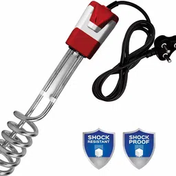 wrixty 2022 BR red water proof shock proof 2000 W Shock Proof Immersion Heater Rod image 2