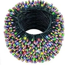 yathart 60 LEDs 20 m Multicolor Flickering, Color Changing Bell Rice Lights image 1