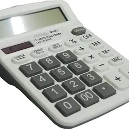 jpro B Black 12 Digit Commercial Calculator with solar Charging System OT612 FinancialCalculator image 2
