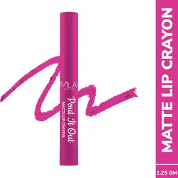 mila beauté Pout It Out Matte Lip Crayon Lipstick Lightweight Soft Matte Finish image 1