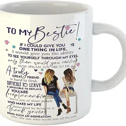 giftspedia To my bestu Gift for Friend | Birthday | Brother| Sister| | Ceramic Coffee Mug-picture-27